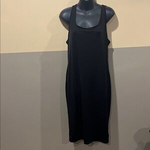 🖤 SHEIN Curve Black Sleeveless Bodycon Midi Dress (1XL) – New With Tag